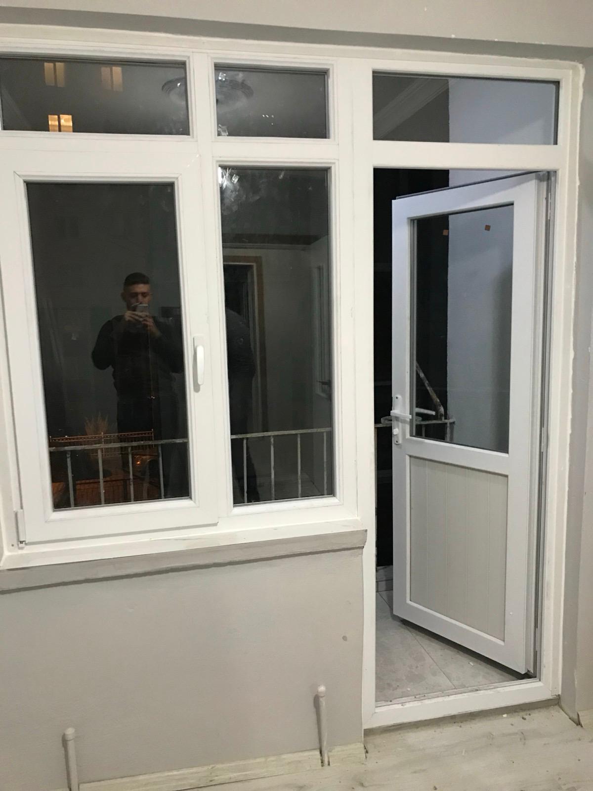 Sürme cam balkon dış cephe
